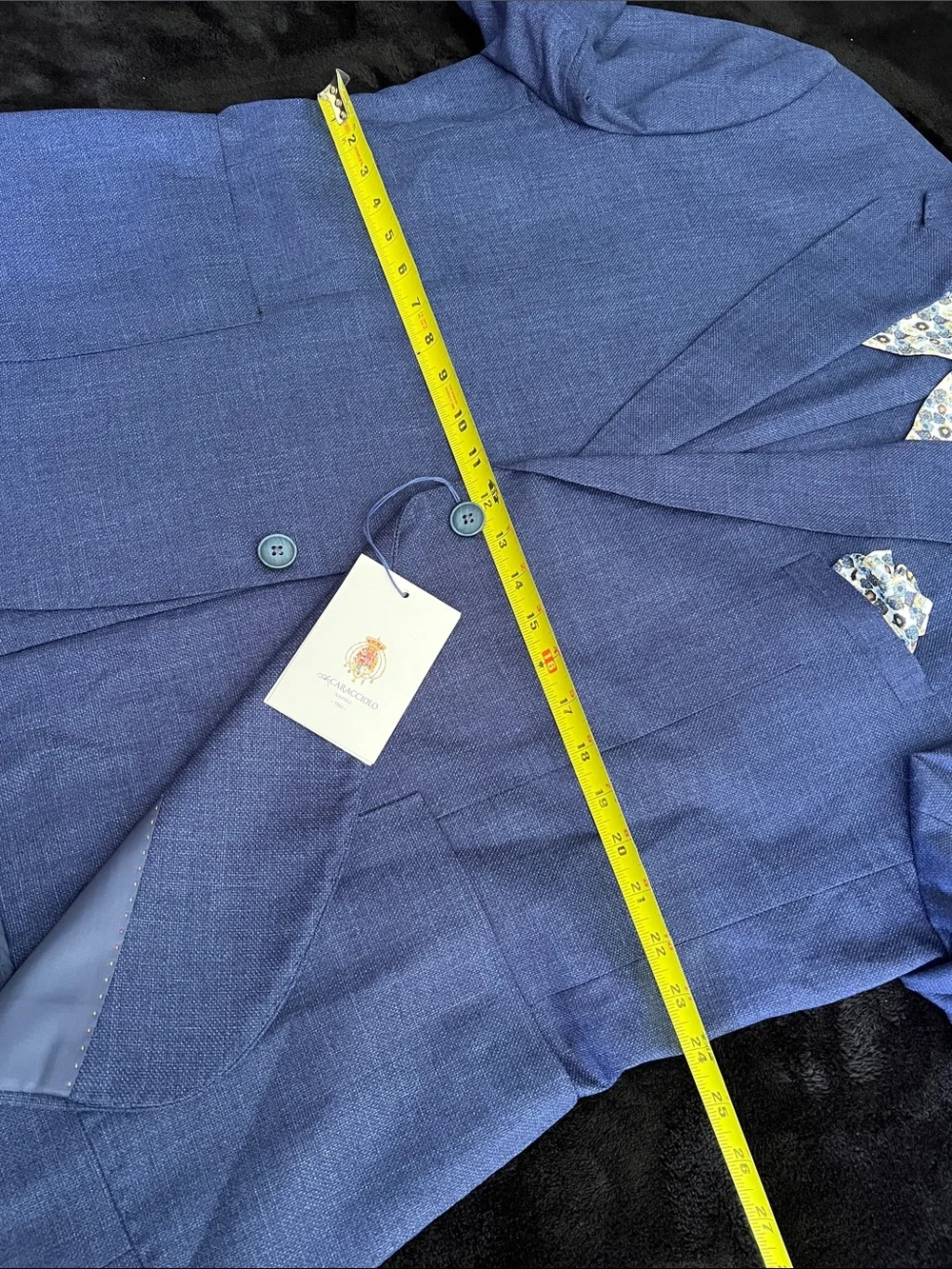 High Quality Italian light weight blue blazer